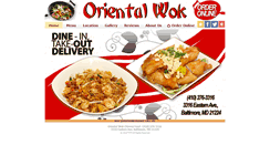 Desktop Screenshot of orientalwokbaltimore.com